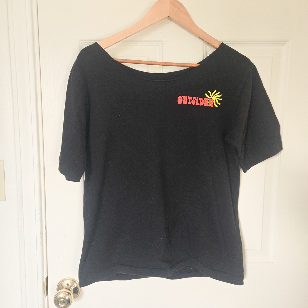 No Boundaries Outsider Sun T-shirt Streetwear Hippie Edgy Summer Festival